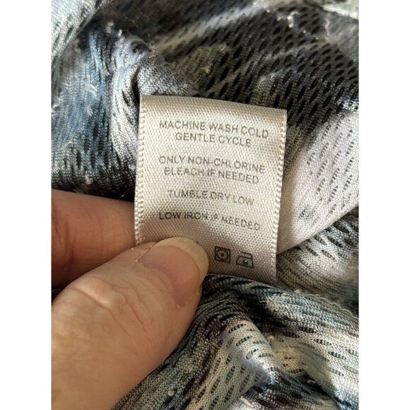 John Mark Tunic Top  Women's Size L Artsy Whimsical Flowy 3/4 Sleeves Old Money - Picture 9 of 13